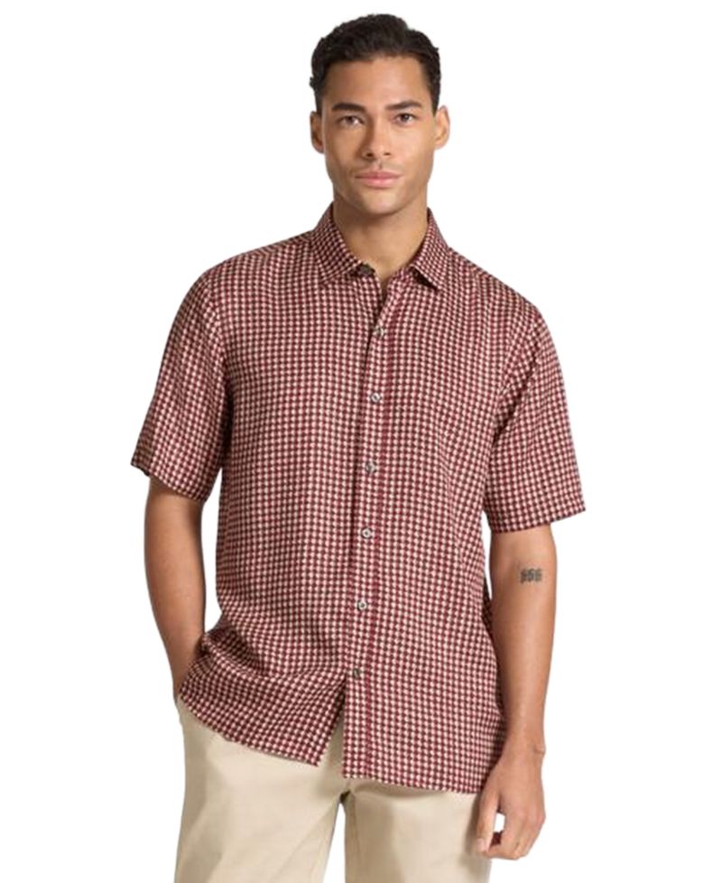 Men's Kilbourn Printed Classic-Fit Short-Sleeve Shirt