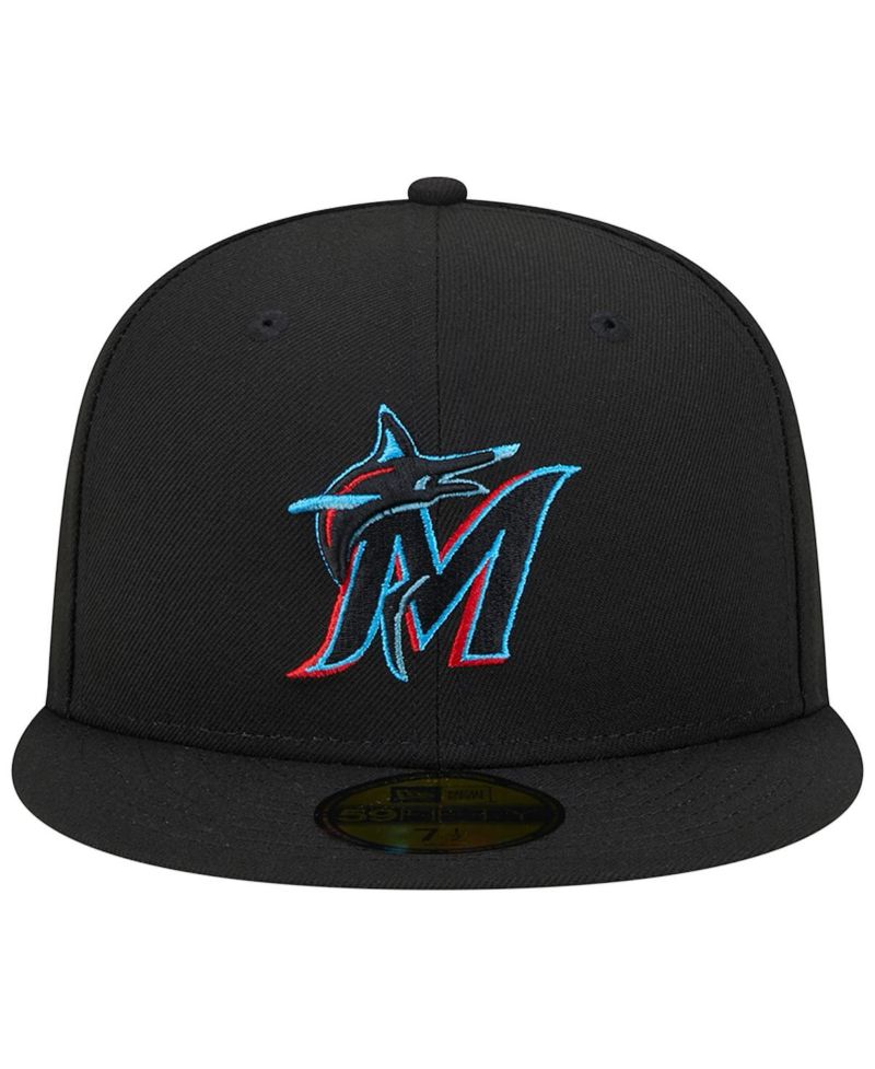 Men's Black Miami Marlins 2017 MLB All-Star Game Team Color 59FIFTY Fitted Hat