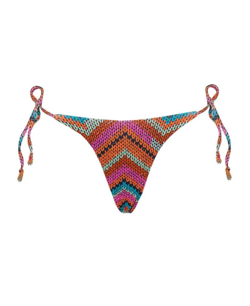 Women's Cheeky Side-Tie Reversible Bikini Bottom