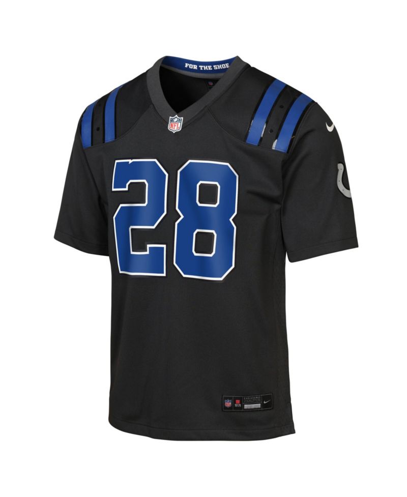 Big Boys and Girls Jonathan Taylor Anthracite Indianapolis Colts 2026 Rivalries Collection Game Jersey