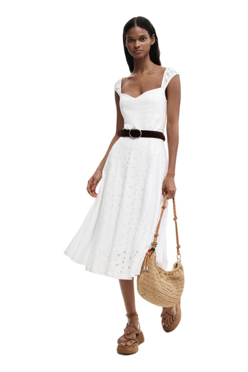 Women's Midi embroidered dress
