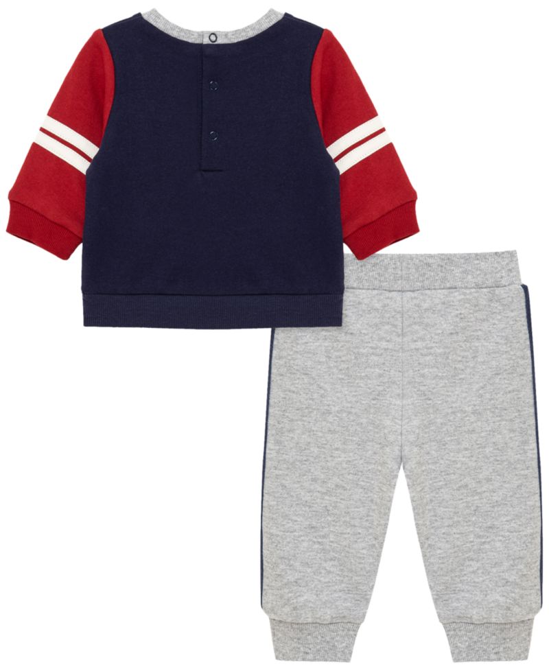 Baby Boys' Touchdown Active Sweatshirt and Pants, 2-Piece Set