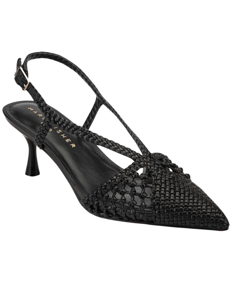 Women's Reagan Woven Slingback Pumps