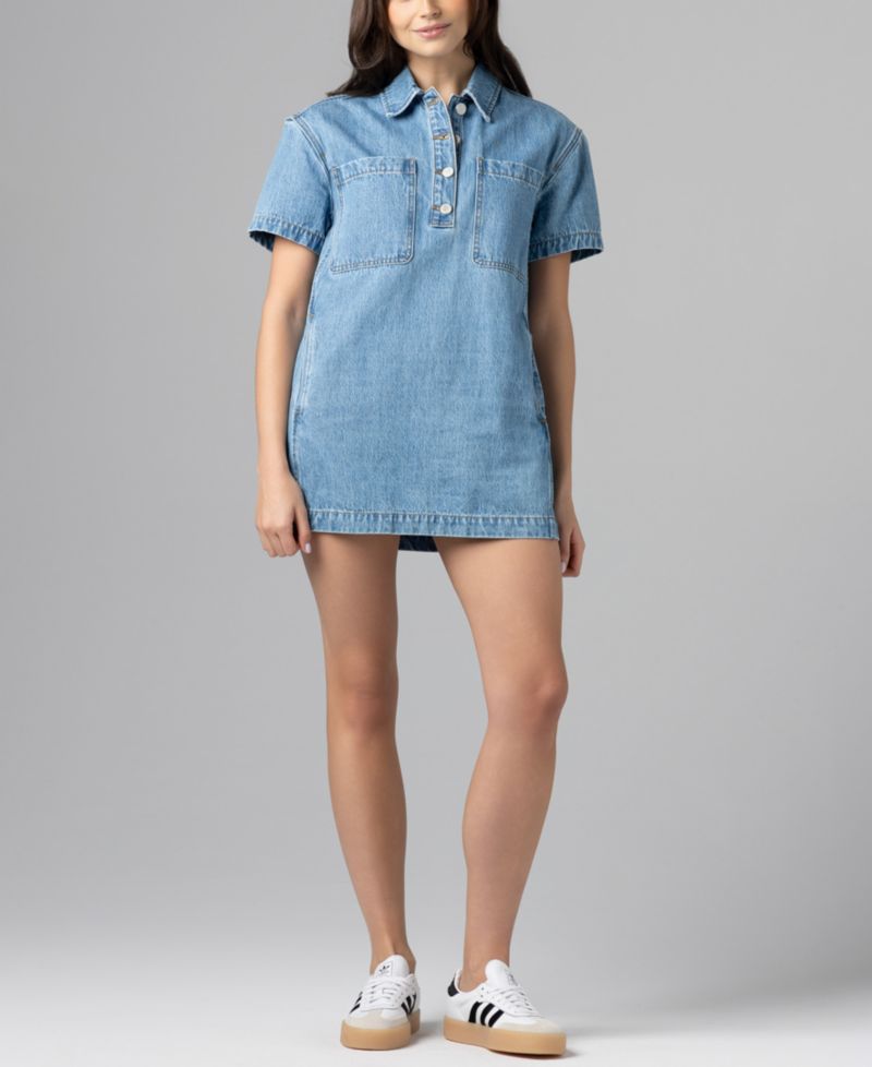 Women's Denim Shift Dress