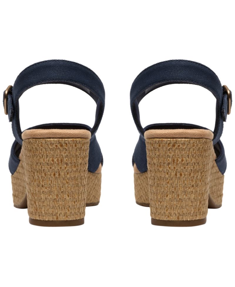Women's Nerisa Twist Round Toe Wedge Sandals