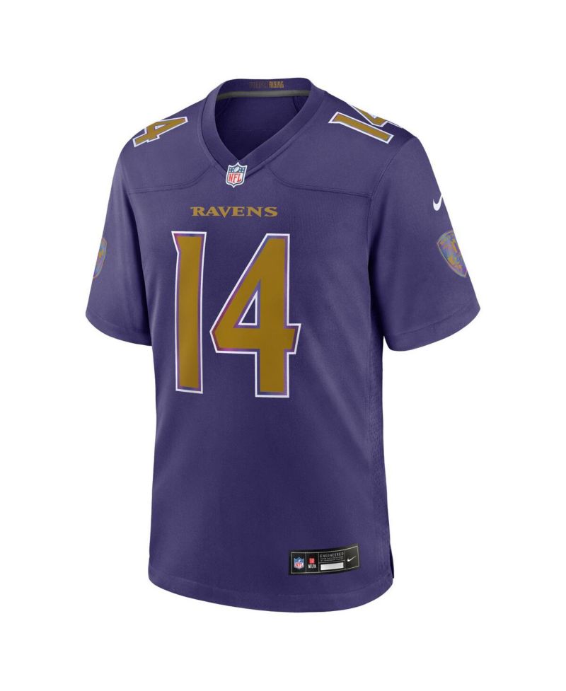 Men's Kyle Hamilton Purple Baltimore Ravens Alternate Game Jersey