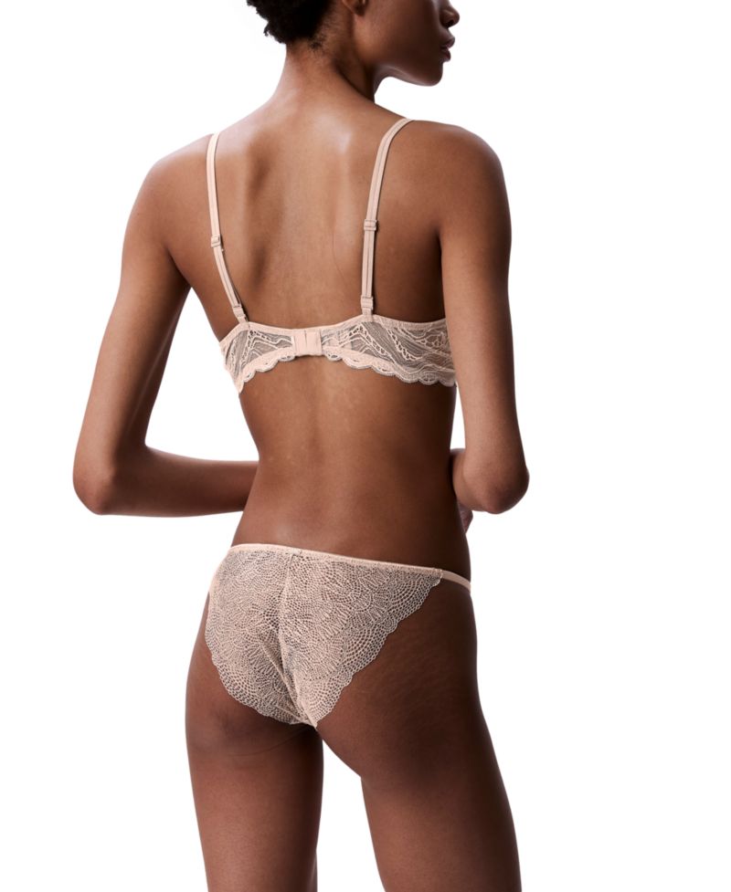 Women's Sensual Stretch Lace Lift Demi Bra QF8122
