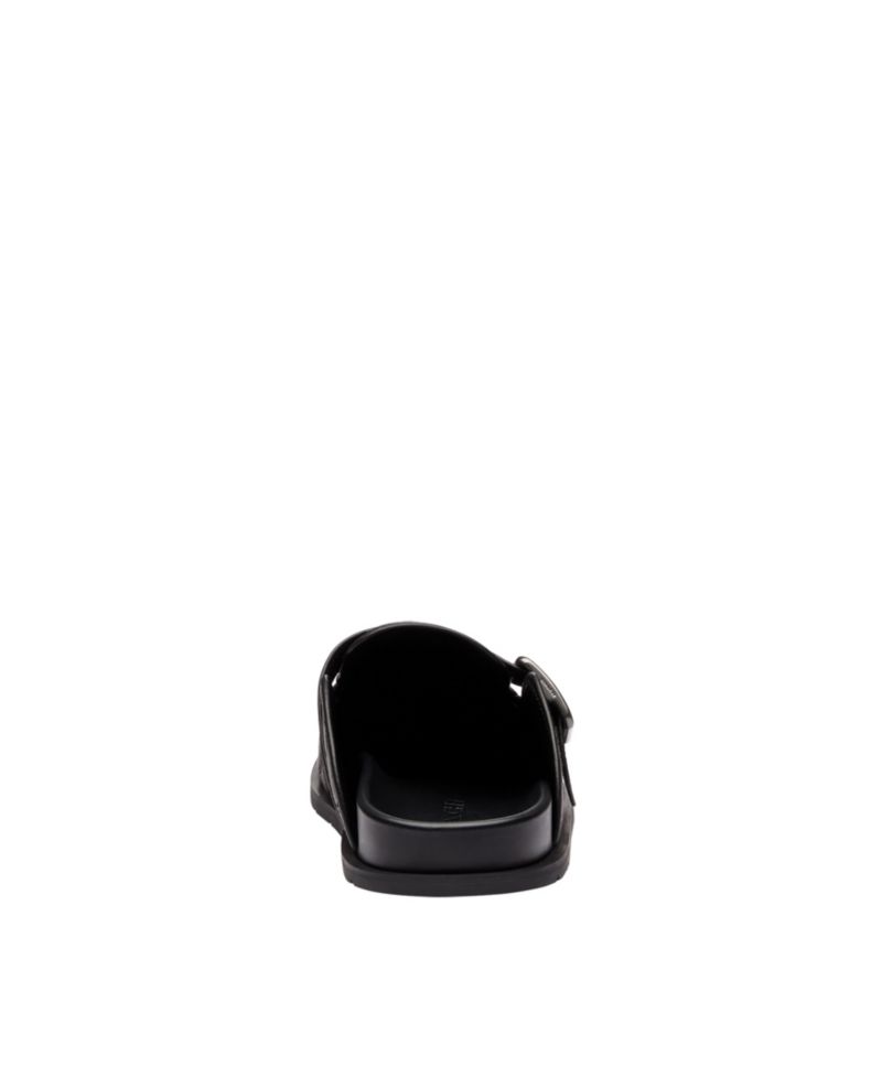 Men's Buckle Clog in Signature Jacquard