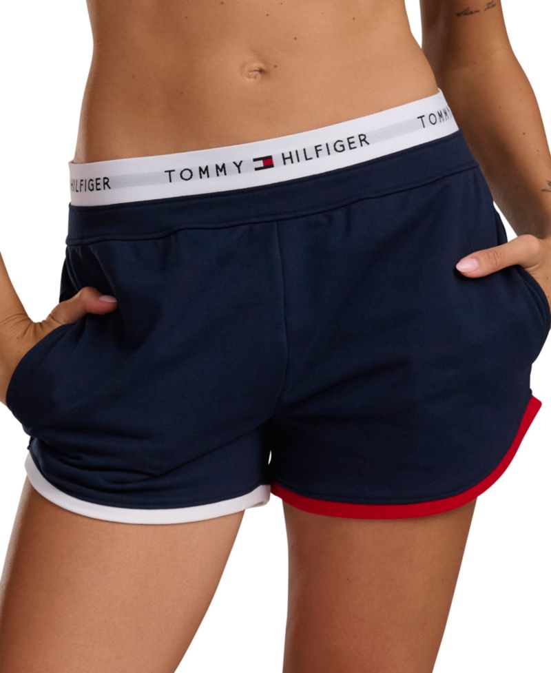 Women's Mid-Rise French Terry Boxer Shorts, 3" Inseam