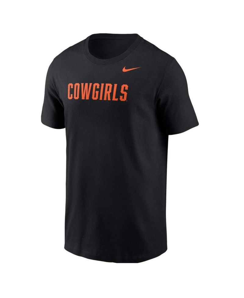 Men's Black Oklahoma State Cowboys Cowgirls Logo T-Shirt
