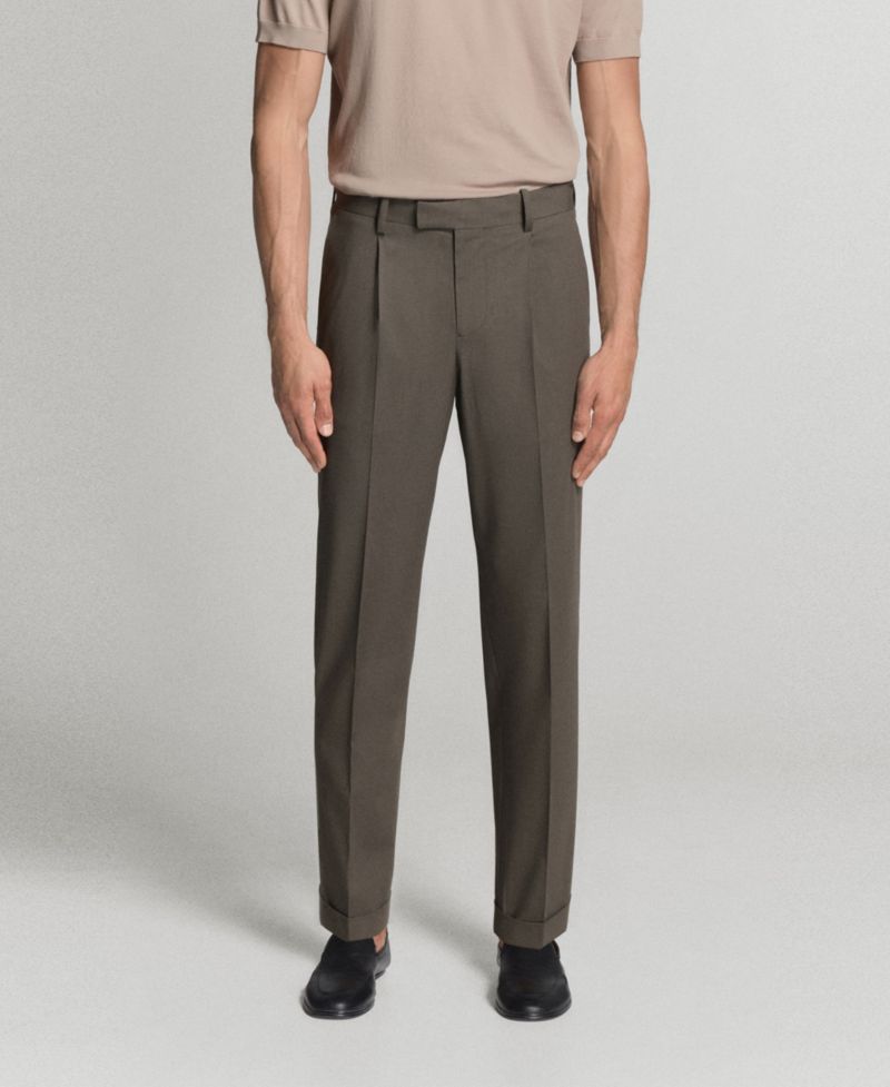 Men's Boston Regular-Fit Suit Pants