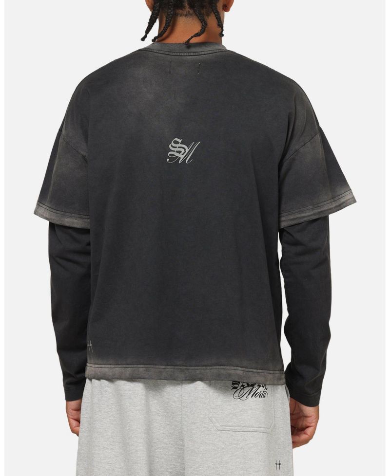 Men's Celestial Layered Long Sleeve T-Shirt