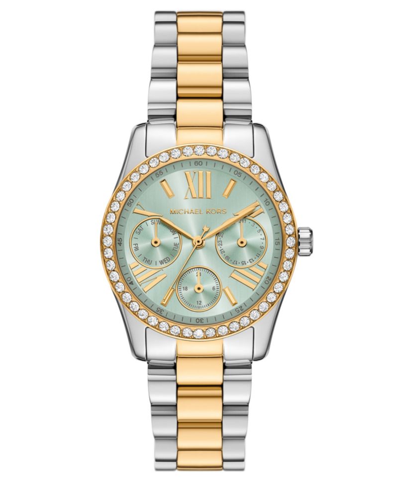 Women's Lexington Quartz Multifunction Two-Tone Stainless Steel Watch 34mm