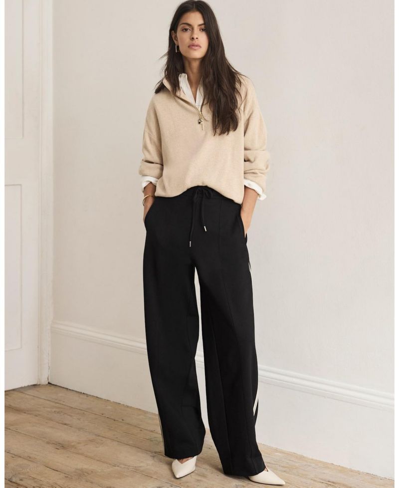 Women's Side Stripe Barrel Trousers