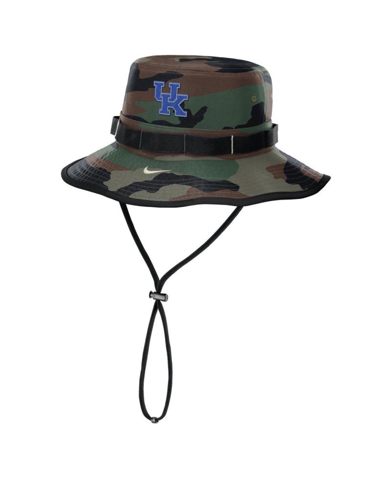 Men's Camo Kentucky Wildcats 2024 Military Appreciation Apex Bucket Hat