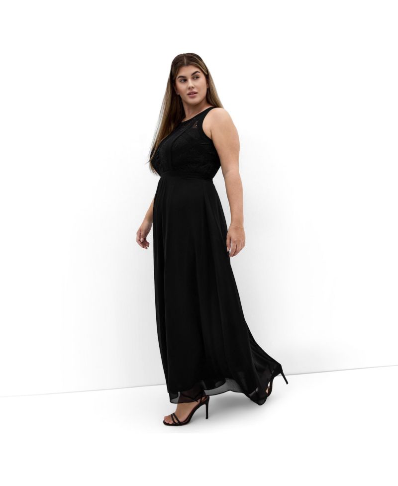 Women's Plus Size Panelled Bodice Maxi Women's Dress