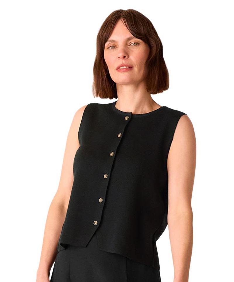Women's Lucy Button Front Knit Tank