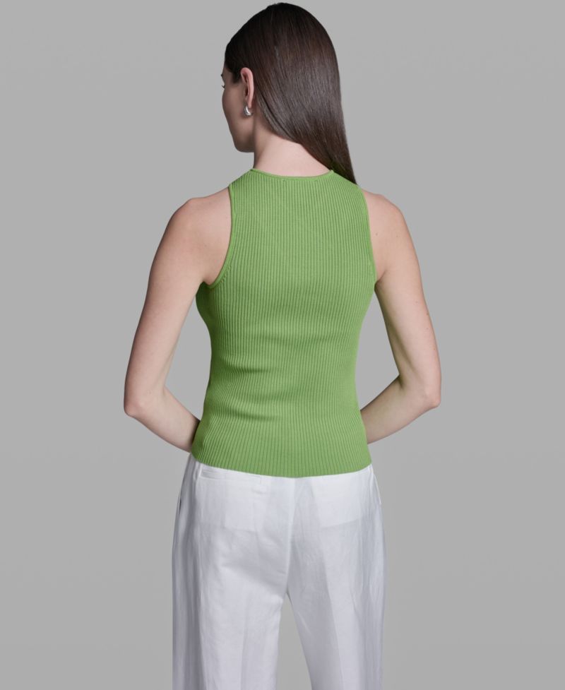 Women's Halter Neck Sleeveless Tank Top