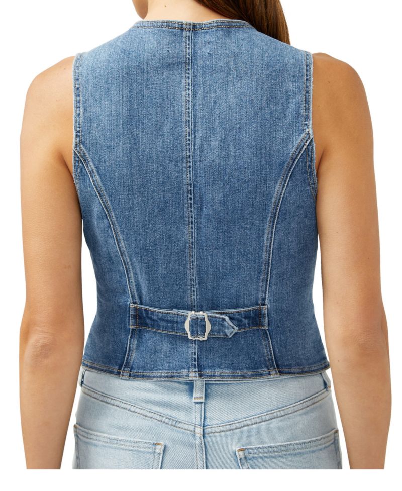 Women's Denim Vest