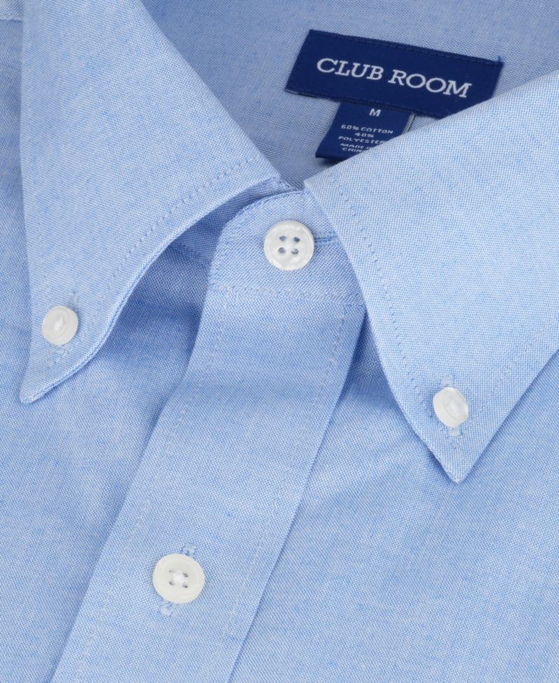 Men's Oxford Solid Dress Shirt