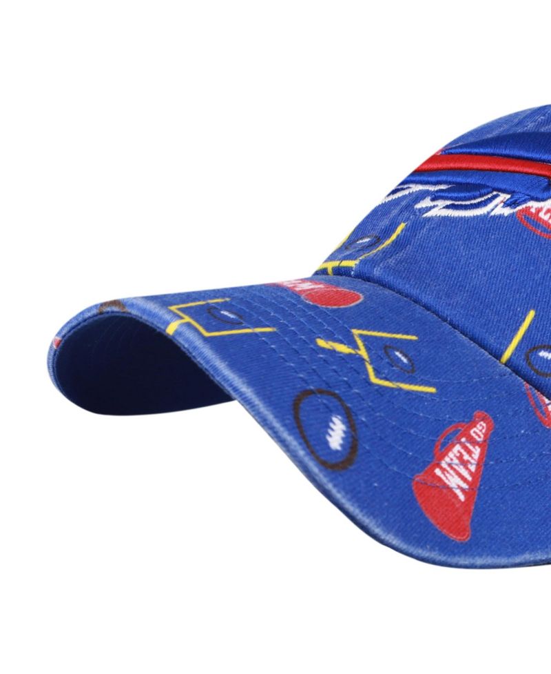 Big Boys and Girls '47 Royal Buffalo Bills Stomping Ground Clean Up Adjustable Hat
