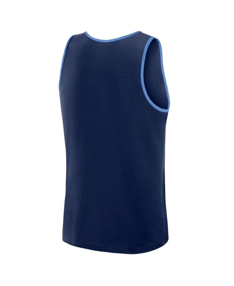 Men's Navy Tennessee Titans Unmatched Success Tank Top
