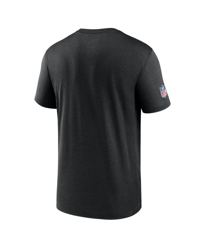 Men's Black Minnesota Vikings Sideline Legend Small Logo Dri-FIT T-Shirt