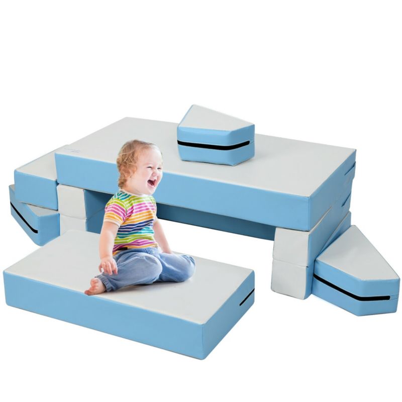 4-in-1 Crawl Climb Foam Shapes Playset Softzone Toy Kids Toddler