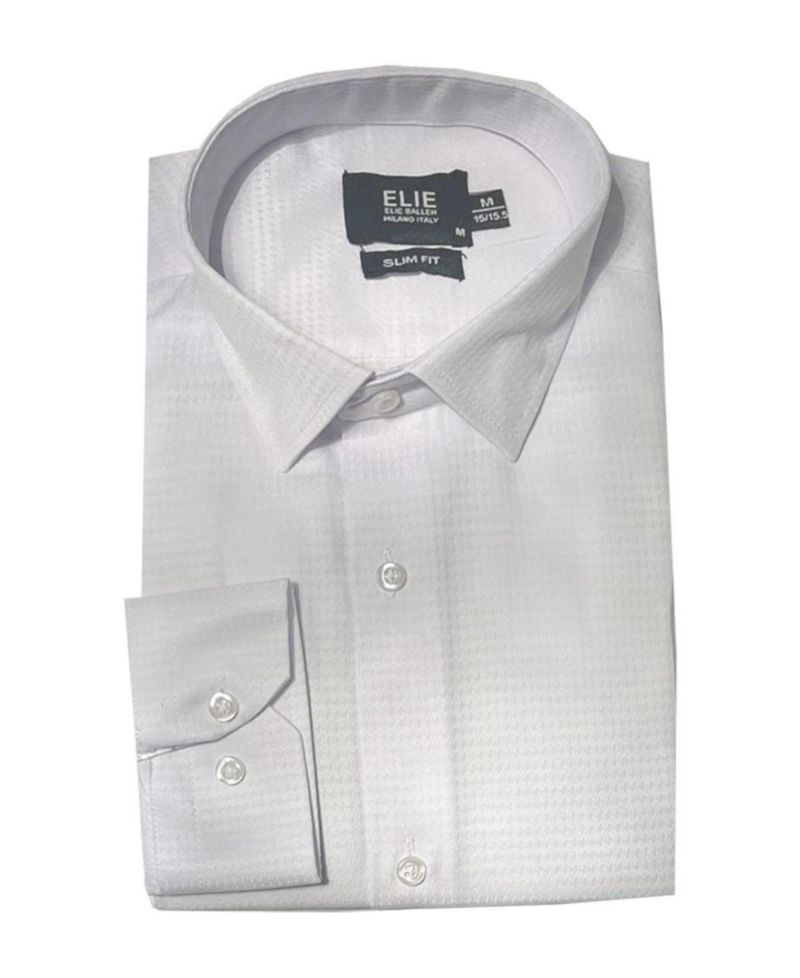 Men's Slim Fit Baby Button-Down Shirt