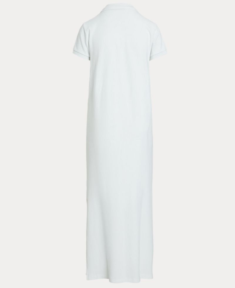 Women's Cotton Mesh Polo Dress