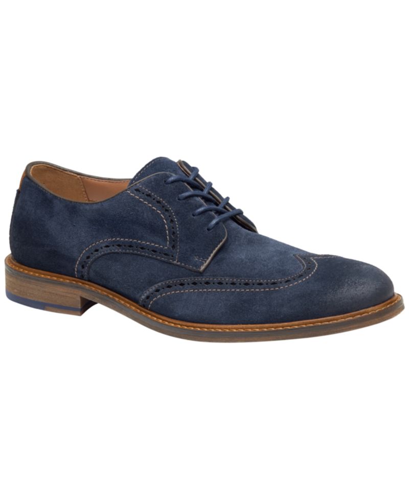 Men's Ripley Suede Wingtip Oxfords