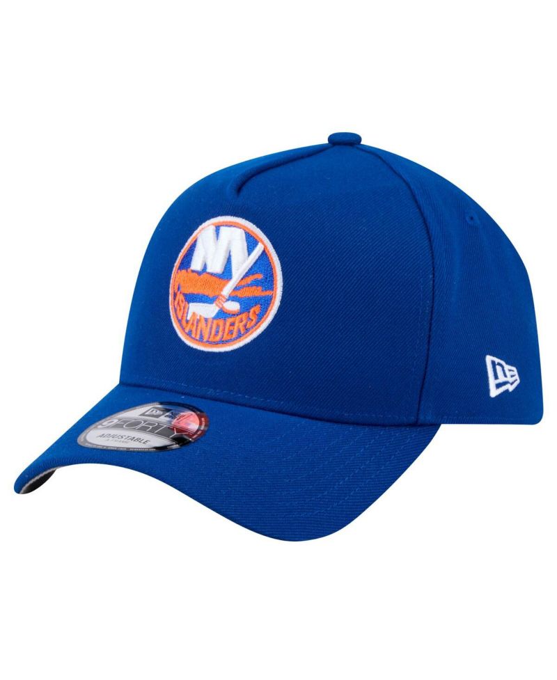 Men's Royal New York Islanders Core A-Frame 9FORTY Adjustable Hat
