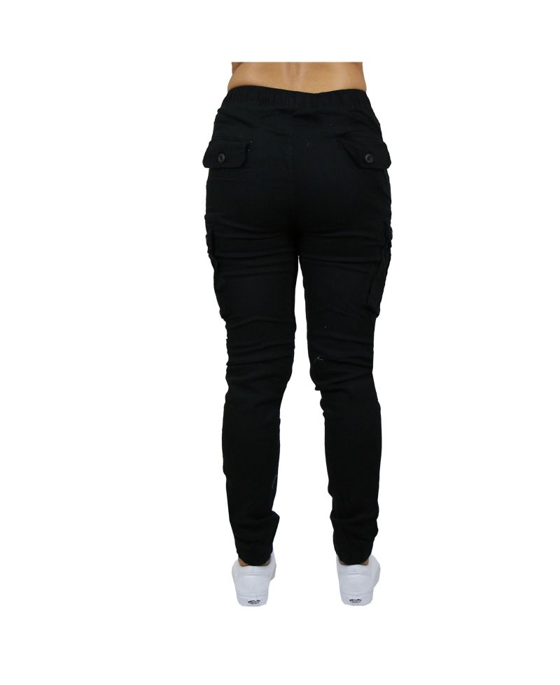 Women's Loose Fit Cotton Stretch Twill Cargo Joggers