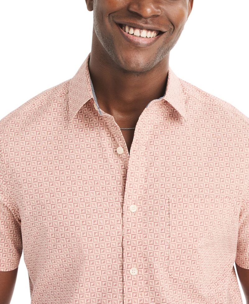 Men's Printed Short-Sleeve Shirt