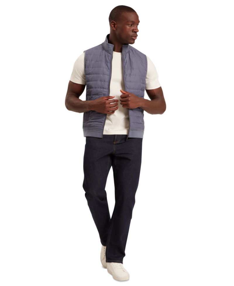 Men's Regular-Fit Quilted Sleeveless Vest