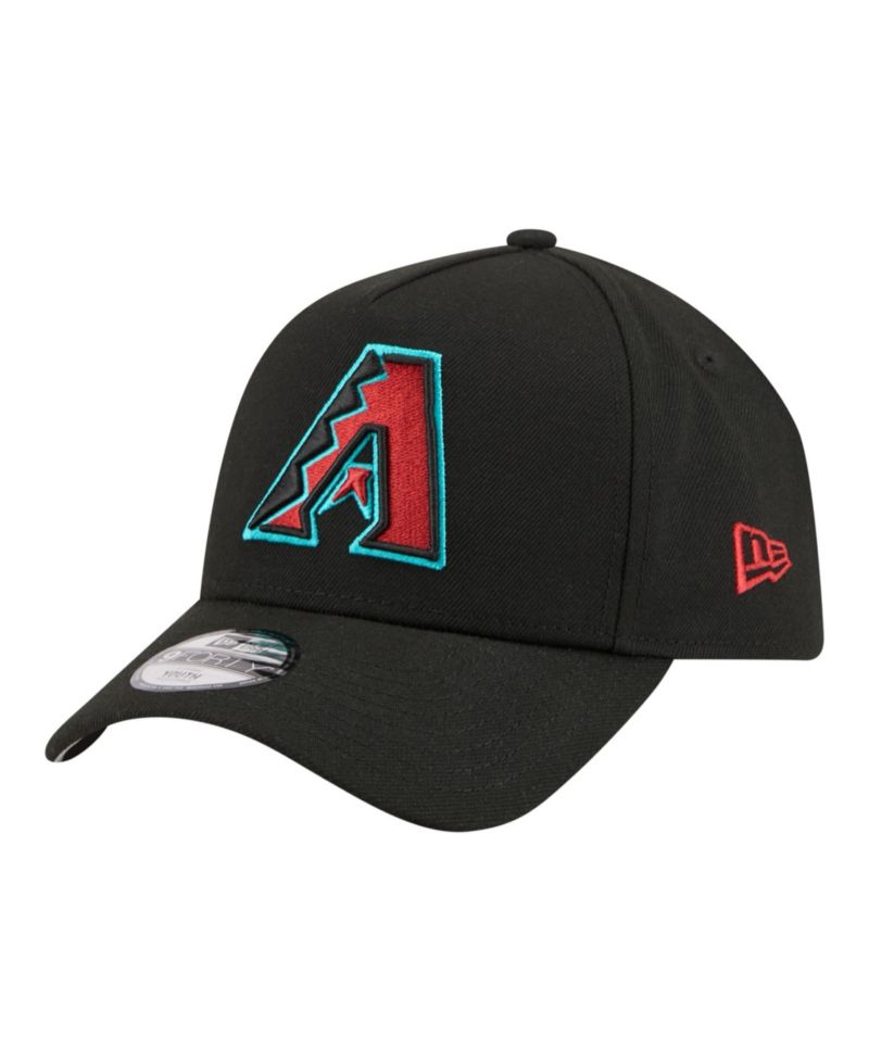 Big Boys and Girls Black Arizona Diamondbacks 9FORTY A-Frame Adjustable Hat