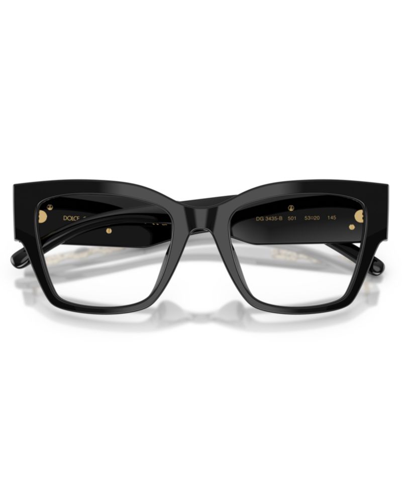 Woman Cat Eye Plastic DG3435B Eyeglasses