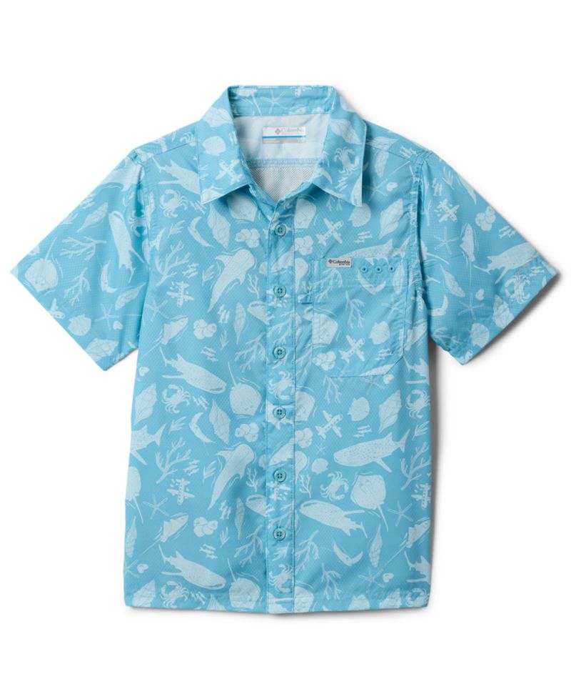 Boys' 8-20 Super Slack Tide™ Short-Sleeved Camp Shirt