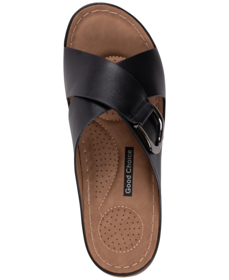 Women's Eanna Crisscross Comfort Wedge Sandals