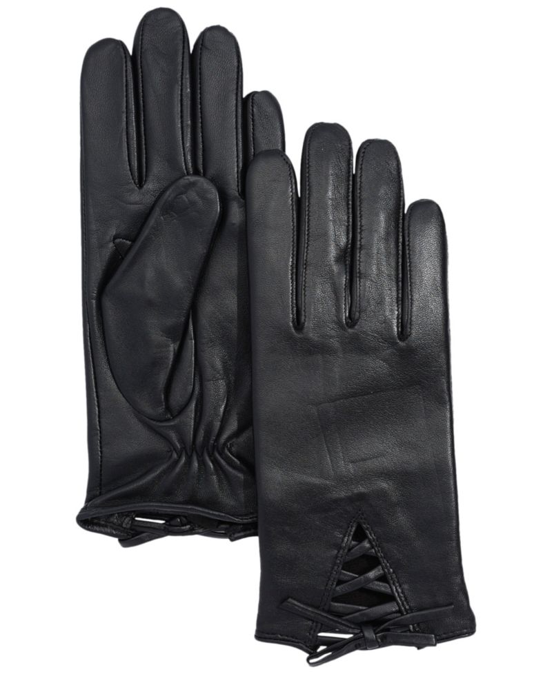 Lace-Up Bow Gloves