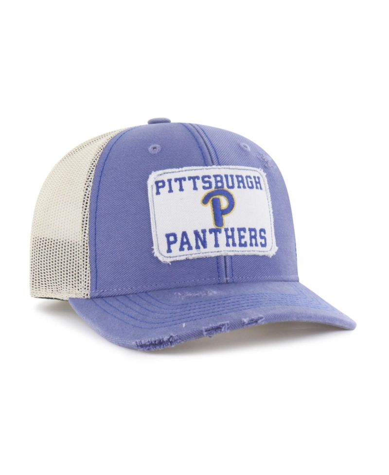Men's and Women's '47 Blue Pitt Panthers Egremont Well-Worn Adjustable Trucker Hat