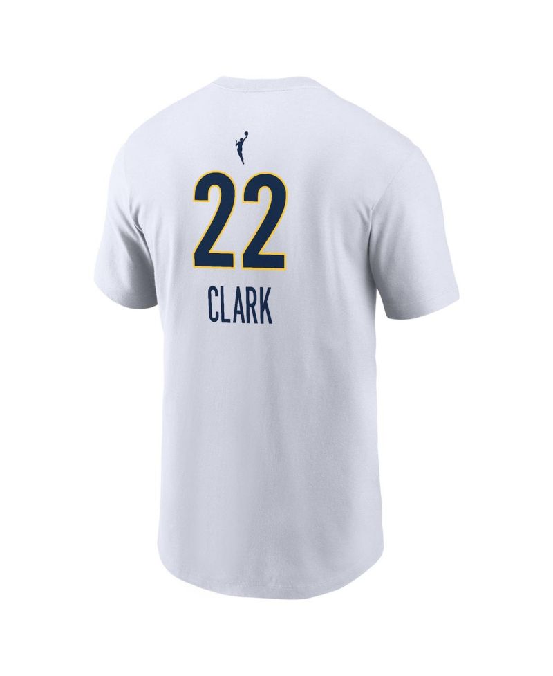 Men's Caitlin Clark White Indiana Fever Heroine Edition Name & Number T-Shirt