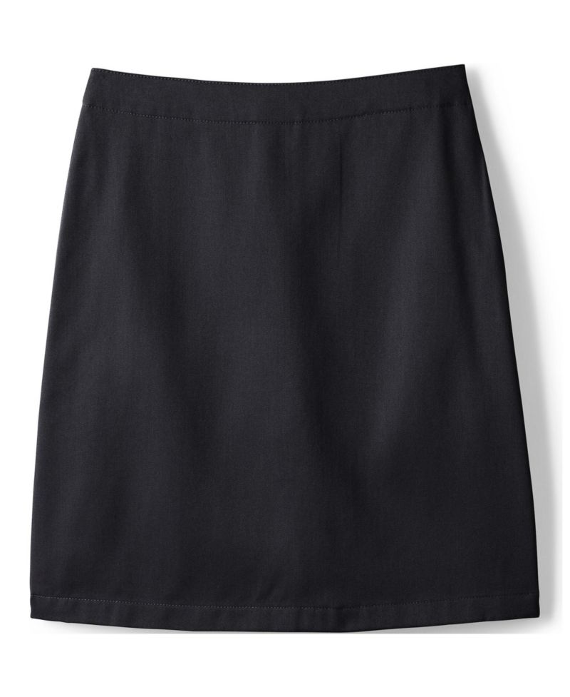 School Uniform Girls Plus Blend Chino Skort Top of Knee
