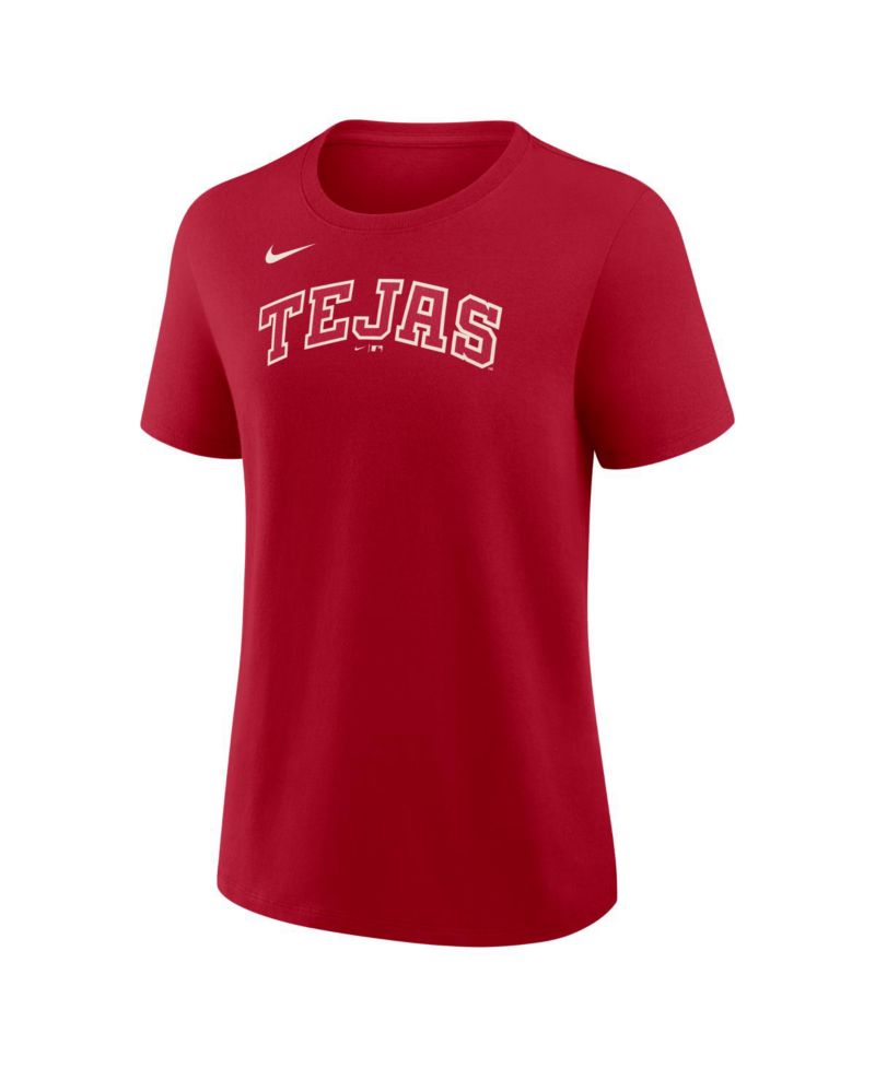 Women's Corey Seager Red Texas Rangers 2026 City Connect Name & Number T-Shirt