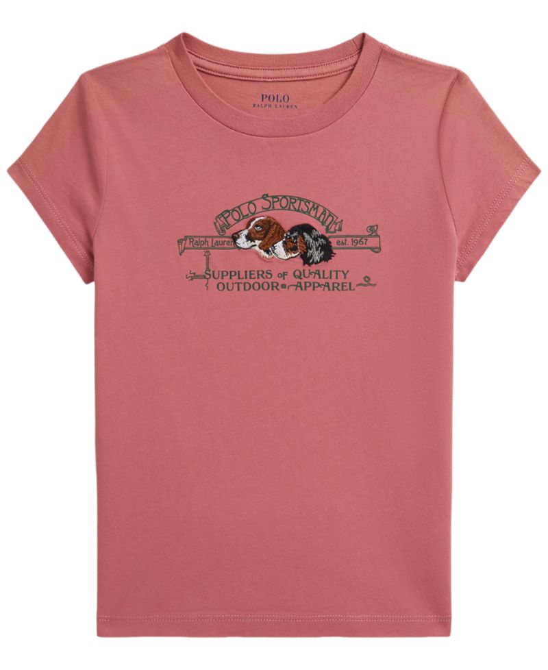 Girls' 2T-6X Polo Sportsman Short-Sleeve T-Shirt
