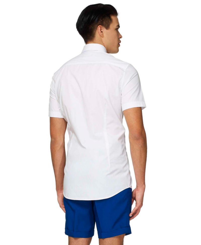 Men's SHIRT Short Sleeve White Knight