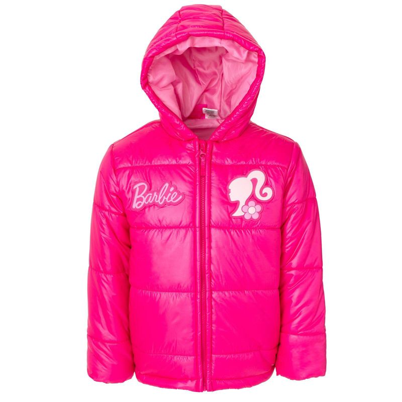 Girls' Hooded Puffer Jacket