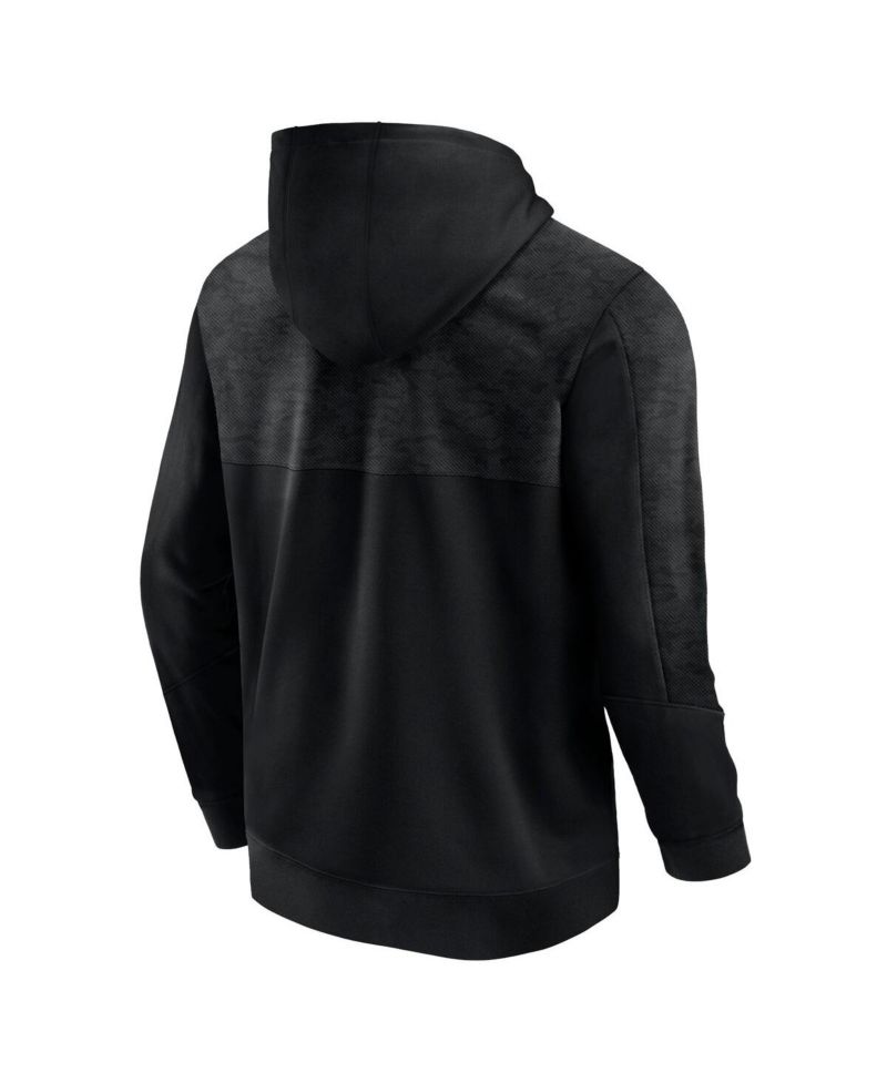 Men's Black Oklahoma Sooners Defender Pullover Hoodie