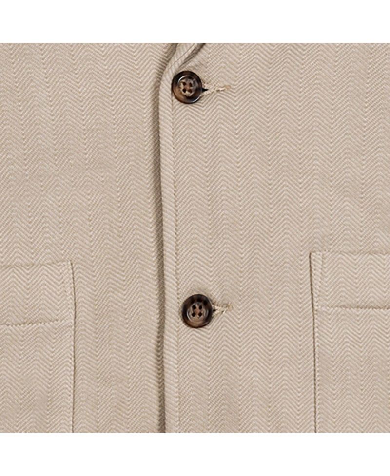 Men's Hope and Henry Fleece Blazer with Elbow Patches