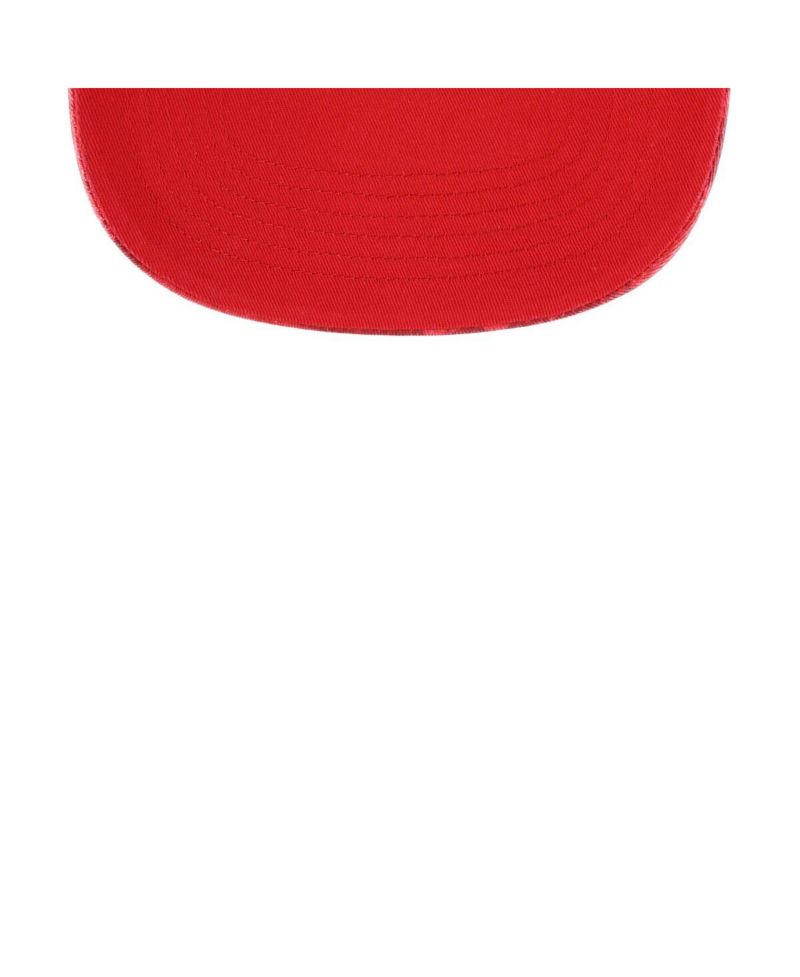 Men's Cream/Red Los Angeles Angels Fiji Rope Hitch Adjustable Hat